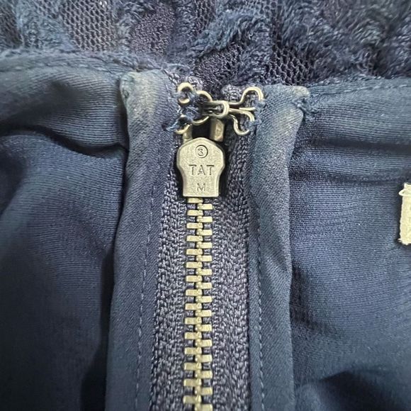 Alice + Olivia Blue Sleeveless Textured Floral Full Length Maxi Dress Size 4 - Picture 9 of 16